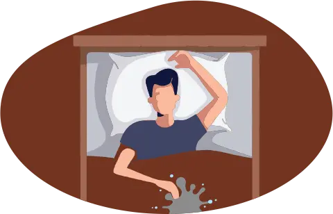 Night Discharge treatment in Delhi NCR